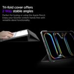 Spigen Liquid Air Folio iPad Pro 11 5 / 6 2024 2025 Black