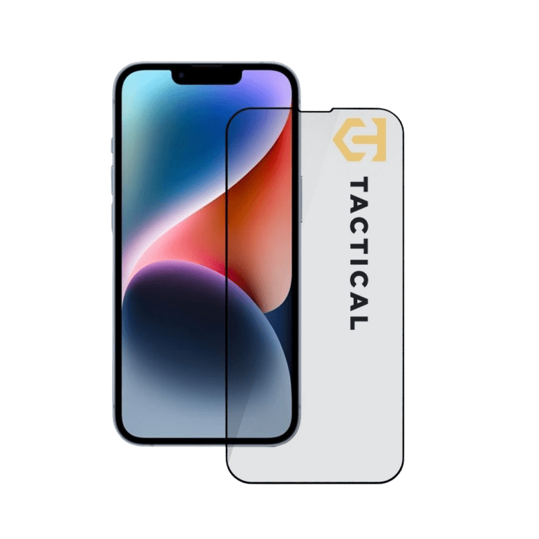 Tactical Glass Shield 5D Glass Apple Black iPhone 13 / 13 Pro / 14 / 16e / 17e