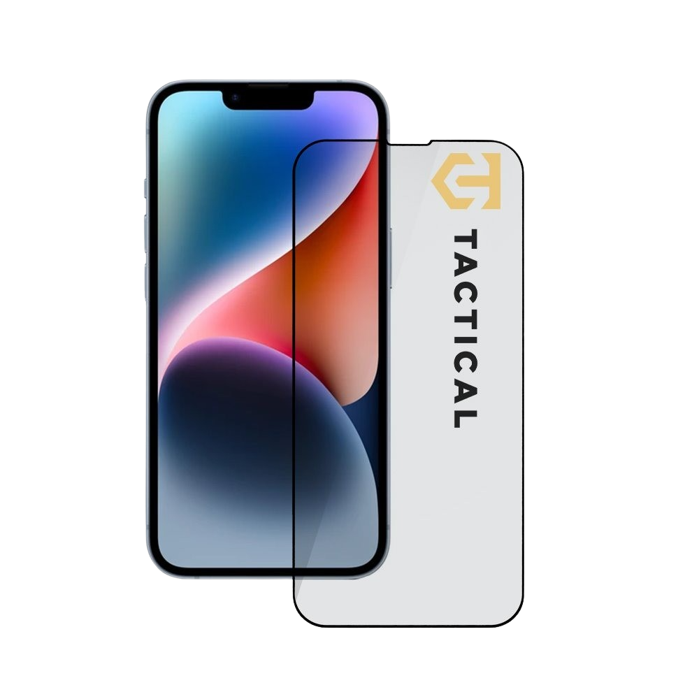 Tactical Glass Shield 5D Glass Apple Black iPhone 13 / 13 Pro / 14 / 16e / 17e