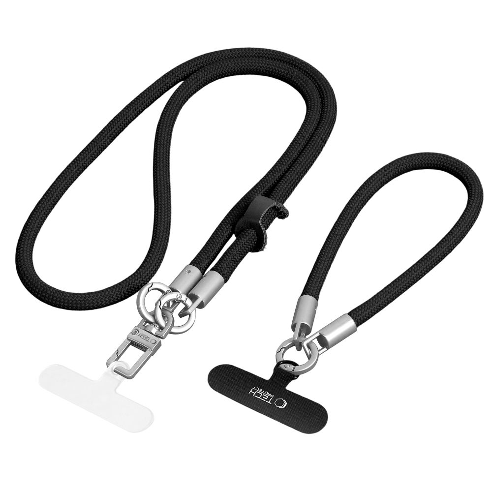 Tech-Protect C10S Rope Crossbody & Wrist Black / Titanium