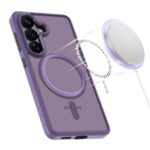 Tech-Protect Magmat MagSafe Matte Cobalt Violet Kryt Samsung Galaxy S26