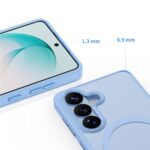 Tech-Protect Magmat MagSafe Matte Sky Blue Kryt Samsung Galaxy S26