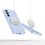 Tech-Protect Silicone MagSafe Sky Blue Kryt Samsung Galaxy S26