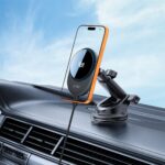 Tech-Protect V21 Magnetic MagSafe Dashboard & Vent Car Mount Wireless Charger 25W Qi2.2 Black