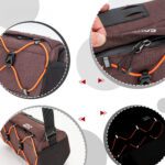 Rockbros 30110054003 Handlebar Bicycle Bag 2.2L Brown
