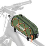 Rockbros 30120045001 Road To Sky Bicycle Bag The Top Frame Tube , Waterproof , 0.7L Green