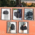 Rockbros 30140028001 Transport Bicycle Bag Cats And Dogs Black