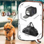 Rockbros 30140028001 Transport Bicycle Bag Cats And Dogs Black