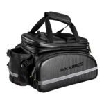 Rockbros A6 6 Bicycle Bag Trunk , 35 L , With Fold Out Pockets Black