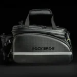 Rockbros A6 6 Bicycle Bag Trunk , 35 L , With Fold Out Pockets Black