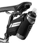 Rockbros C32Bk Saddle Bag 1.5 L With Water Bottle Pocket Black