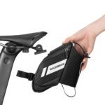 Rockbros C32Bk Saddle Bag 1.5 L With Water Bottle Pocket Black