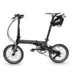Rockbros C32Bk Saddle Bag 1.5 L With Water Bottle Pocket Black