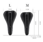 Rockbros Lf047 B Silikónový Gel Bicycle Seat Cover Size L Black