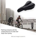 Rockbros Lf047 S Silikónový Gel Bicycle Seat Cover Size M Black