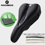 Rockbros Lf047 S Silikónový Gel Bicycle Seat Cover Size M Black