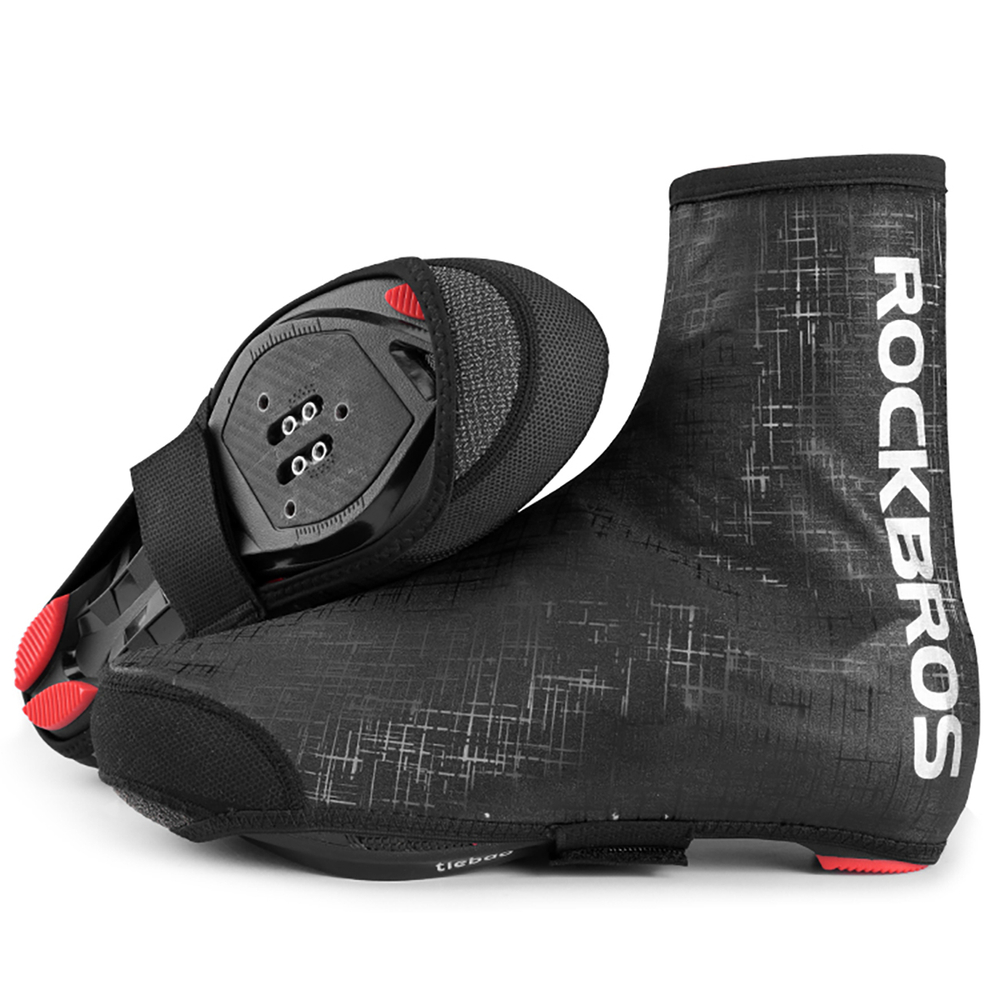 Rockbros Lf1081 Windproof Waterproof Shoe Covers 42 46 Cm Black