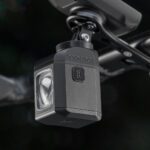 Rockbros M8 1600Lm Front Bike Light With Remote Control 10M Rechargeable 4000 Mah Black