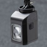 Rockbros M8 1600Lm Front Bike Light With Remote Control 10M Rechargeable 4000 Mah Black