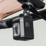 Rockbros M8 1600Lm Front Bike Light With Remote Control 10M Rechargeable 4000 Mah Black