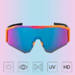 Rockbros Sp297 Polarizing Cycling Glasses Purple Bicykel