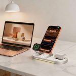 Tech-Protect A51 Arcticboost 3in1 Magnetic MagSafe Wireless Charger 25W Qi2.2 White
