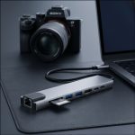 Tech-Protect Hb09 Hub Adapter 8in1 Type-C + USB-A 3.0 + USB C3.0 + HDMI4K 60Hz + SD/TF + PD 100W + RJ45 1000Mb/s Space Grey