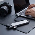 Tech-Protect Hb09 Hub Adapter 8in1 Type-C + USB-A 3.0 + USB C3.0 + HDMI4K 60Hz + SD/TF + PD 100W + RJ45 1000Mb/s Space Grey