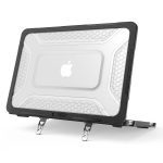 Tech-Protect Kevlar Pro Macbook Neo 13 2026 Matte Black / Clear
