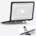 Tech-Protect Kevlar Pro Macbook Neo 13 2026 Matte Black / Clear