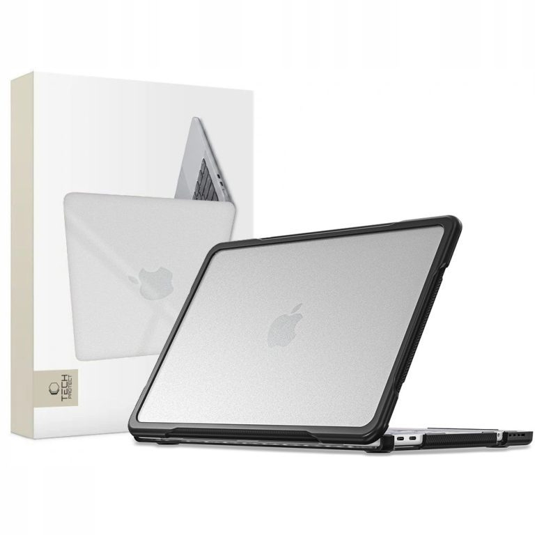 Tech-Protect Velar Macbook Neo 13 2026 Black / Matte Clear