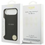 Guess Classic Logo MagSafe Black Kryt iPhone 17 Air