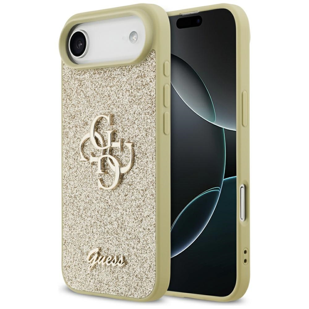 Guess Fixed Glitter Big 4G gold Kryt iPhone 17 Air