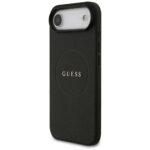 Guess Grained Ring MagSafe black Kryt iPhone 17 Air