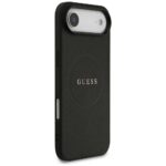 Guess Grained Ring MagSafe black Kryt iPhone 17 Air