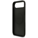 Guess Grained Ring MagSafe black Kryt iPhone 17 Air