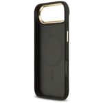 Guess Grained Strass Logo MagSafe black Kryt iPhone 17 Air