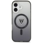 Guess IML Gradient Triangle Logo MagSafe black Kryt iPhone 17