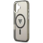 Guess IML Gradient Triangle Logo MagSafe black Kryt iPhone 17