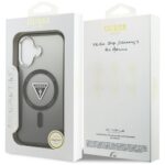 Guess IML Gradient Triangle Logo MagSafe black Kryt iPhone 17
